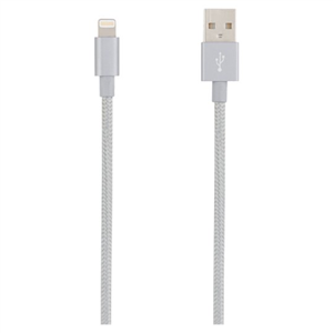 Tesco Lightning Charge & Sync Cable 15cm Grey