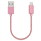 Tesco 15Cm Lightning Cable Rose Gold