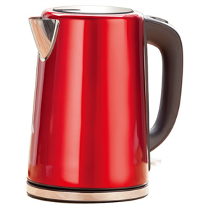 Tesco Jkssr16 Red Stainless Steel Kettle New