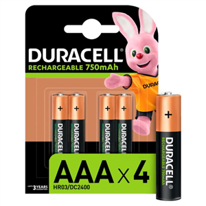 Duracell Plus AAA 4Pk
