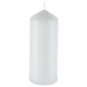 Tesco Large Unfragranced Pillar Candle - White