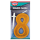 Dr. Oetker Number 8 Candle