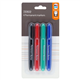 Tesco Permanent Markers Asstd 4 Pack