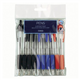 Tesco Grip Retractable Ball Pens Asstd 10 Pack