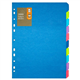 Tesco A4 Subject Dividers 10 Part