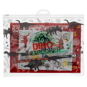 Natural Geo Dino Stationery Set