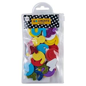 Go Create Foam Number Stickers