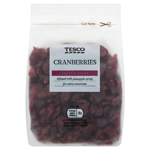 Tesco Cranberries 200G