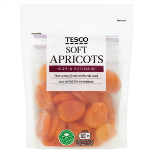 Tesco Soft Apricots 250G