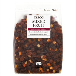 Tesco Dried Mixed Fruit 1Kg