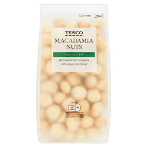 Tesco Macadamia Nuts 250G