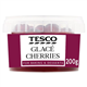 Tesco Glace Cherries 200G