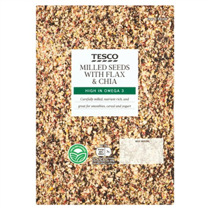 Tesco Milled Flax Pumpkin & Chia Seed Mix 175G