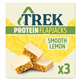 Trek Smooth Lemon Protein Flapjacks 3X50g
