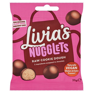 Livia's Kitchen Nugglets Cookie Dough 35G