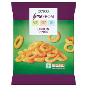 Tesco Free From Onion Rings 150G