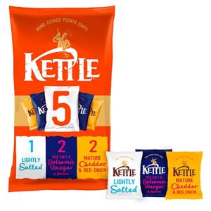 Kettle Chips Variety Pack 5 X 30G