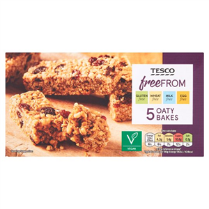 Tesco Free From 5 Oaty Bakes 150G