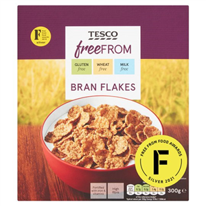 Tesco Free From Branflakes 300G