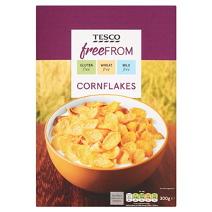 Tesco Free From Cornflakes 300G