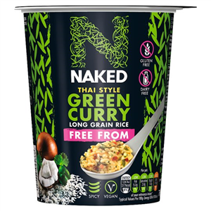 Naked Free From Thai Green Curry Rice 78g