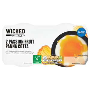 Wicked Kitchen 2 Passion Fruit Panna Cotta 2X120g