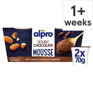 Alpro Double Choc Mousse Dessert 2X70g
