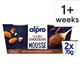 Alpro Double Choc Mousse Dessert 2X70g