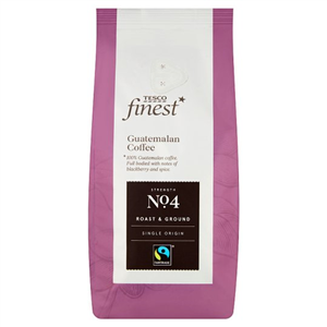 Tesco Finest Fairtrade Guatemala Ground Coffee 227G