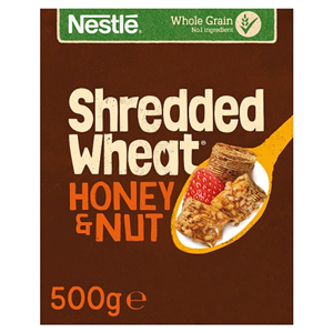 Nestle Shredded Wheat Honey Nut Cereal 500G