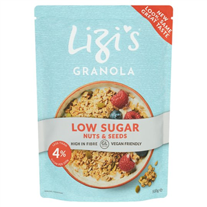 Lizis Low Sugar Granola 500G