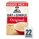 Quaker Oat So Simple 22 Original Porridge Sachets 594G