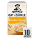 Quaker Oat So Simple Golden Syrup Porridge 10 X36g