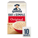 Quaker Oat So Simple Original Porridge 10 Pack 270G