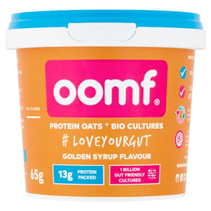 Oomf Protein Oats & Biological Culture Golden Syrup Flavour 65G