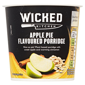 Wicked Kitchen Apple Pie Flavoured Porridge 70G