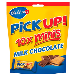 Bahlsen Pick Up! Minis Milk Chocolate 10.6Gx10