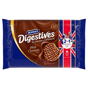 Mcvities Milk Chocolate Digestive Biscuits 2X300g