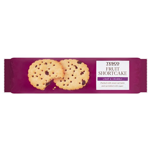Tesco Fruit Shortcake Biscuits 200G