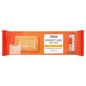 Tesco Shortcake Biscuits 200G
