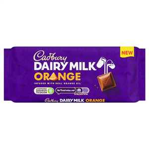 Cadbury Dairy Milk Orange 180g