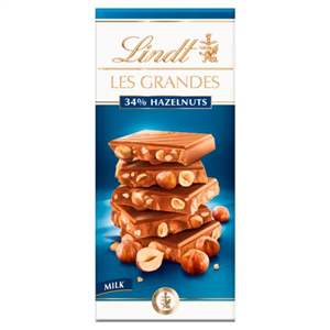 Lindt Hazelnut Milk Chocolate Bar 150g