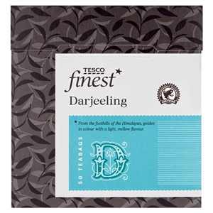 Tesco Finest Darjeeling 50 Tea Bags 125G