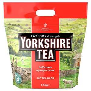 Yorkshire 480 Tea Bags 1.5Kg