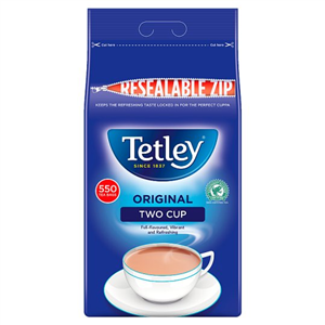 Tetley Two Cup 550 Tea Bags 1.5Kg