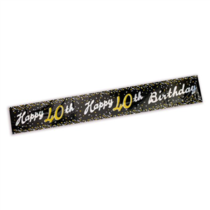 Happy Birthday 40th Banner