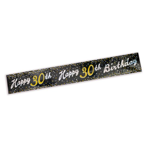 Happy Birthday 30th Banner