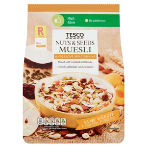 Tesco Nuts & Seeds Muesli 750G