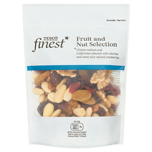 Tesco Finest Fruit & Nut 190G