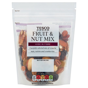 Tesco Fruit And Nut Mix 200G